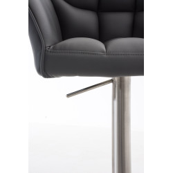 Taburete de bar gris Damaso E