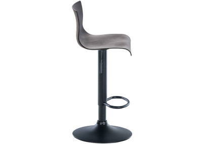Tabouret de bar gris Hoover B