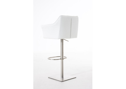 Tabouret de bar blanc Damaso E