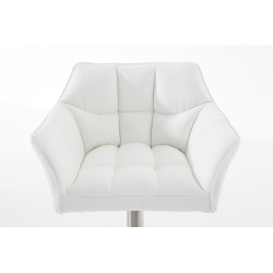 Tabouret de bar blanc Damaso E