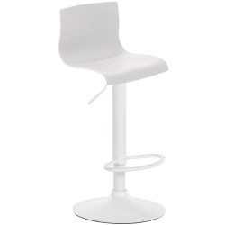 Tabouret de bar Hoover W blanc