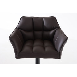 Tabouret de bar marron Damaso B