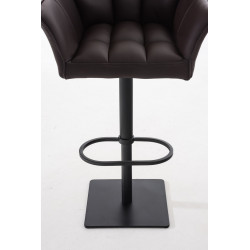 Tabouret de bar marron Damaso B