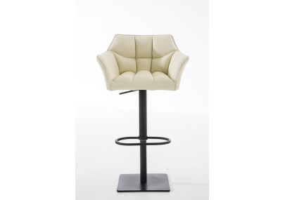 Tabouret de bar Damaso B, crème