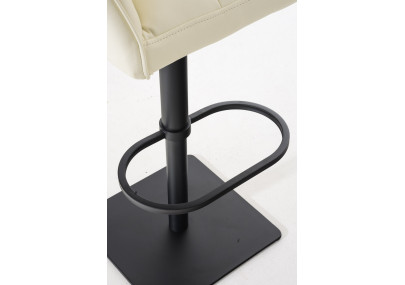 Tabouret de bar Damaso B, crème