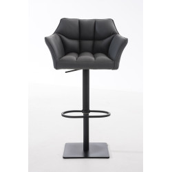 Tabouret de bar Damaso B gris