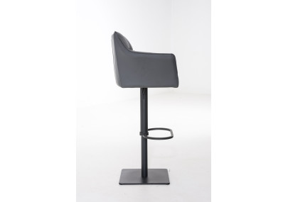 Tabouret de bar gris Damaso B