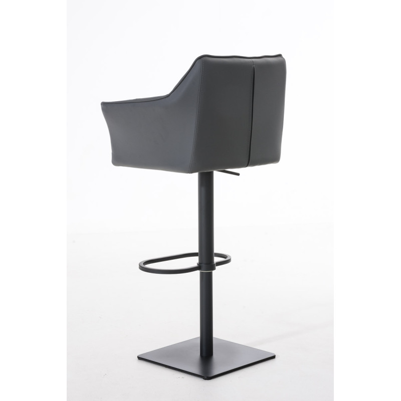 Tabouret de bar gris Damaso B