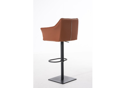 Tabouret de bar Damaso B marron clair