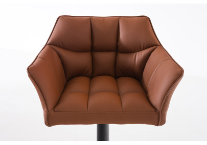 Tabouret de bar Damaso B marron clair