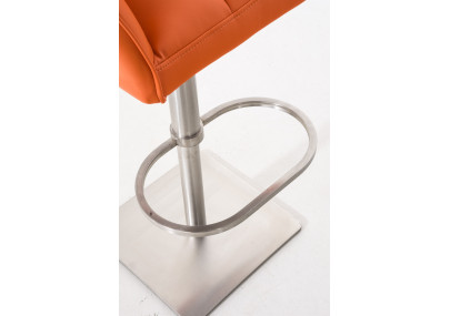 Tabouret de bar orange Damaso E