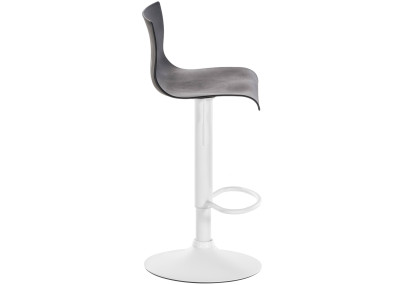 Tabouret de bar Hoover W gris