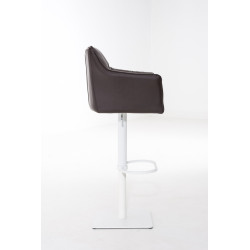 Tabouret de bar Damaso W brun