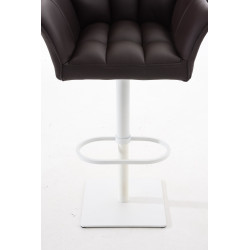 Sgabello da bar marrone Damaso W