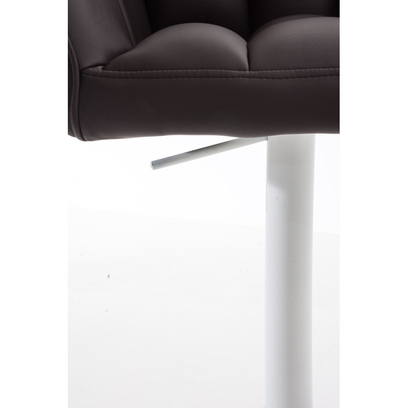 Tabouret de bar Damaso W marron