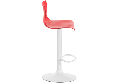 Tabouret de bar rouge Hoover W