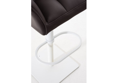 Tabouret de bar Damaso W marron