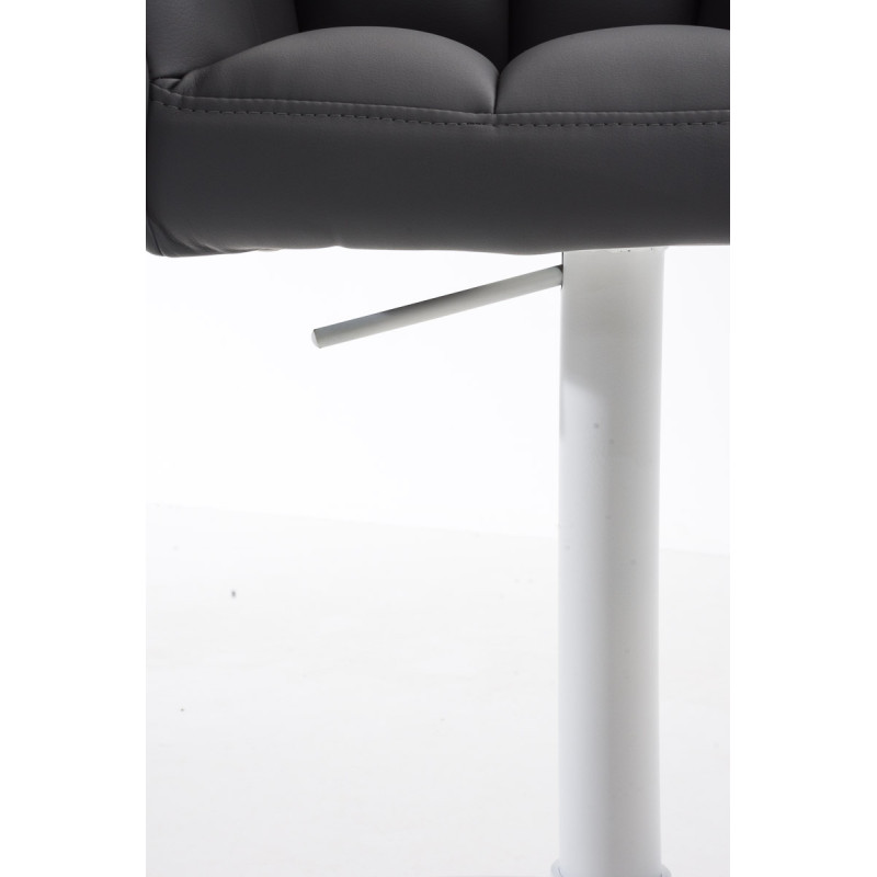 Banqueta de bar Damaso W cinza