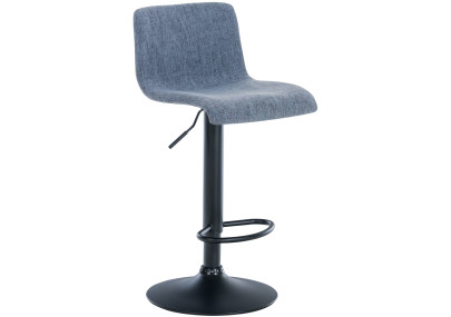Tabouret de bar Hoover, tissu B, bleu