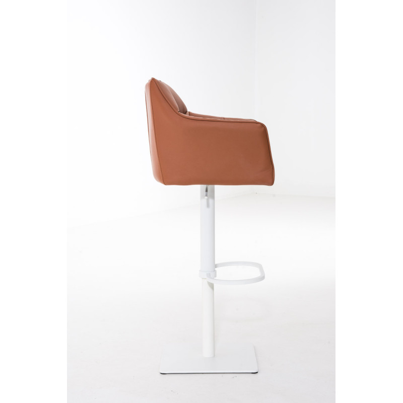 Banqueta de bar Damaso W marrom claro