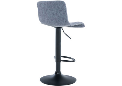 Tabouret de bar Hoover tissu B bleu