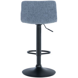 Tabouret de bar Hoover, tissu B bleu