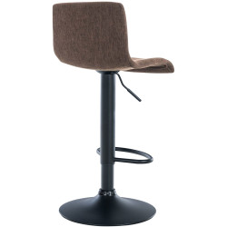 Tabouret de bar Hoover, tissu B brun