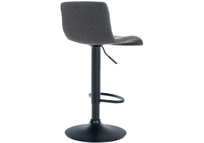 Tabouret de bar Hoover tissu B gris foncé