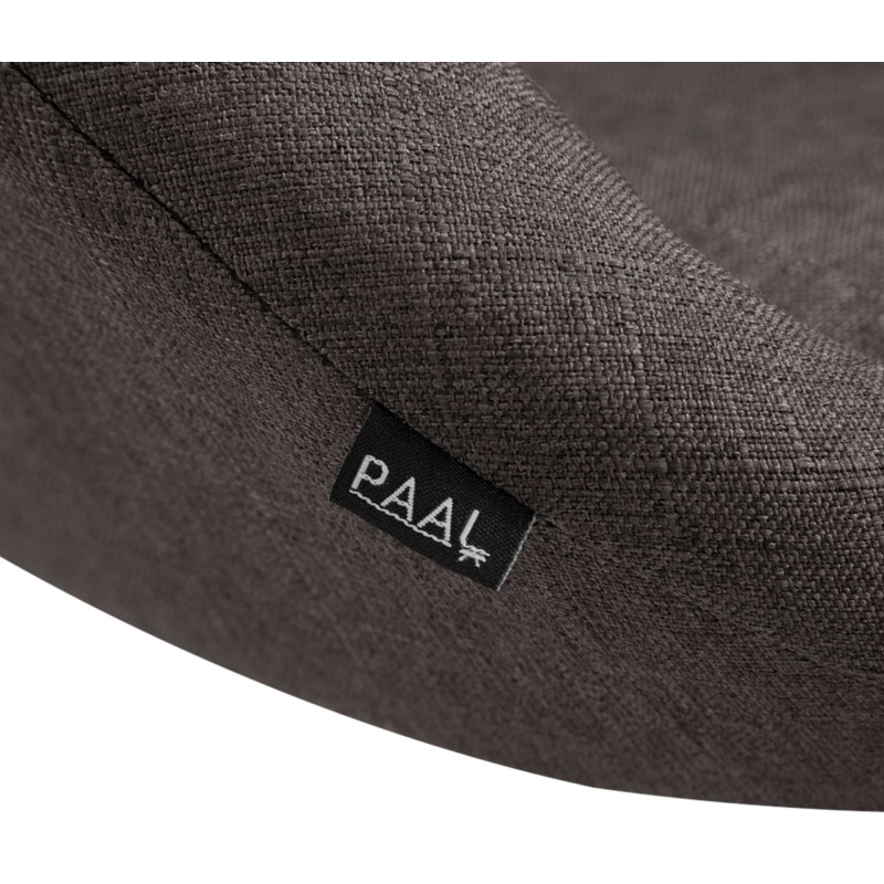 Tabouret de bar Miami V2, tissu C gris foncé