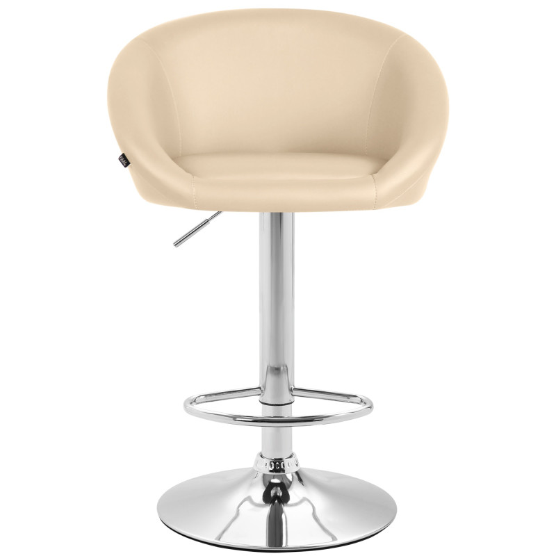 Tabouret de bar Miami V2 C crème