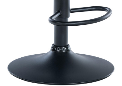 Tabouret de bar Hoover tissu B gris clair