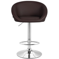 Tabouret de bar Miami V2 C brun