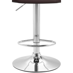 Tabouret de bar Miami V2 C brun