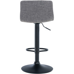 Tabouret de bar Hoover, tissu B gris clair