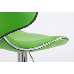 Sgabello da bar Las Vegas V2 verde cromato