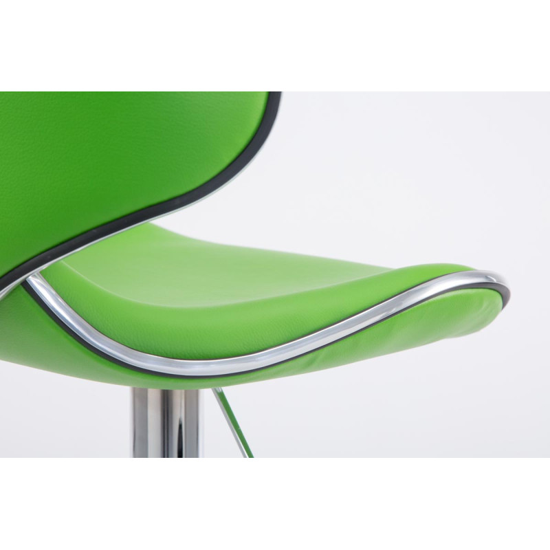 Sgabello da bar Las Vegas V2 verde cromato