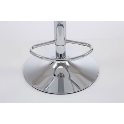 Banqueta de bar Las Vegas V2 verde cromado