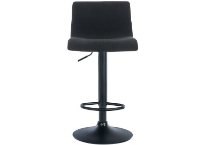 Tabouret de bar Hoover tissu B noir