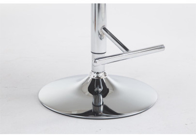 Tabouret de bar Los Angeles en tissu gris foncé