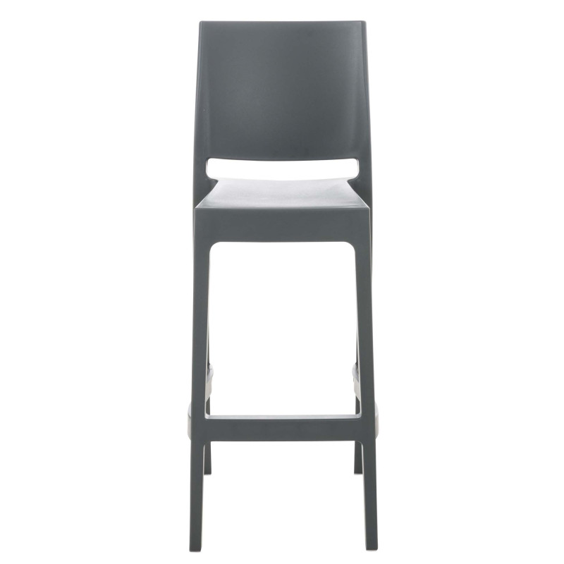Tabouret de bar Maya gris foncé