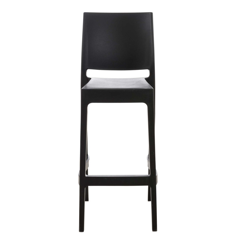 Taburete de bar negro Maya