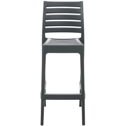 Tabouret de bar Ares gris foncé