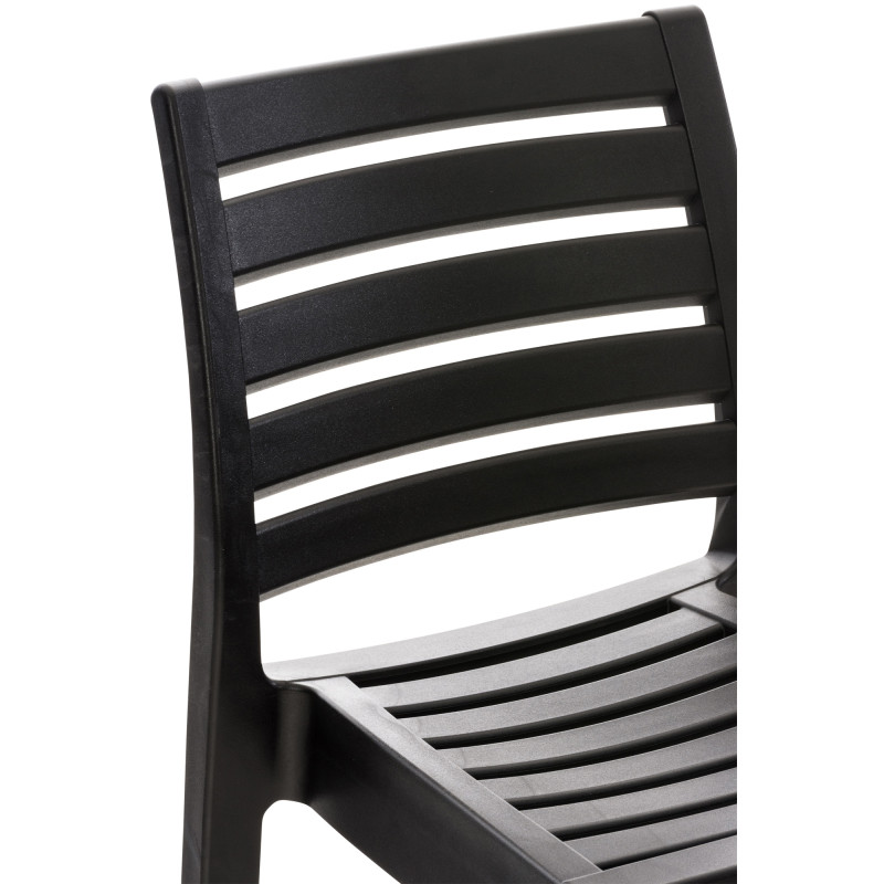 Taburete de bar Ares, negro