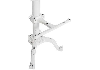 Taburete de bar Butch, blanco antiguo