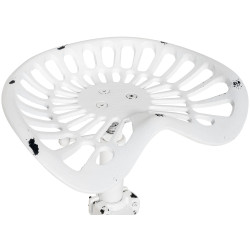 Tabouret de bar Butch, blanc antique