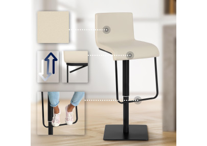 Tabouret de bar Crème au citron B