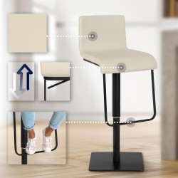 Tabouret de bar Crème au citron B