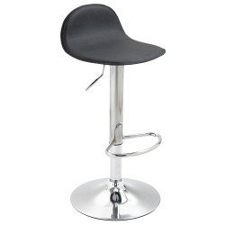 Tabouret de bar noir Lana V2 C