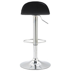 Taburete de bar negro Lana V2 C