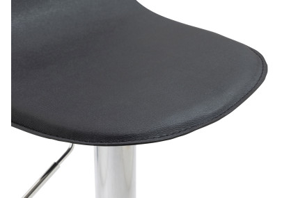 Tabouret de bar noir Lana V2 C